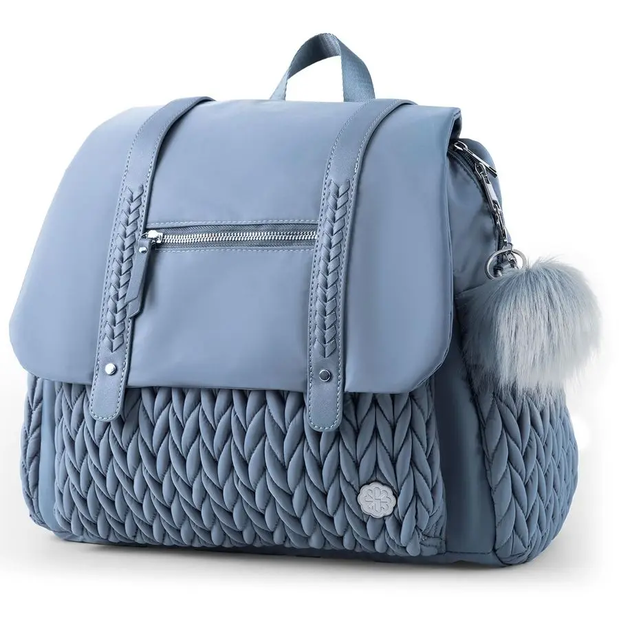 Bag BackPack Large Capacity Travel Mommy Bag Waterproof and Stylish with Changing Pad Baby Bag for Women and Girls