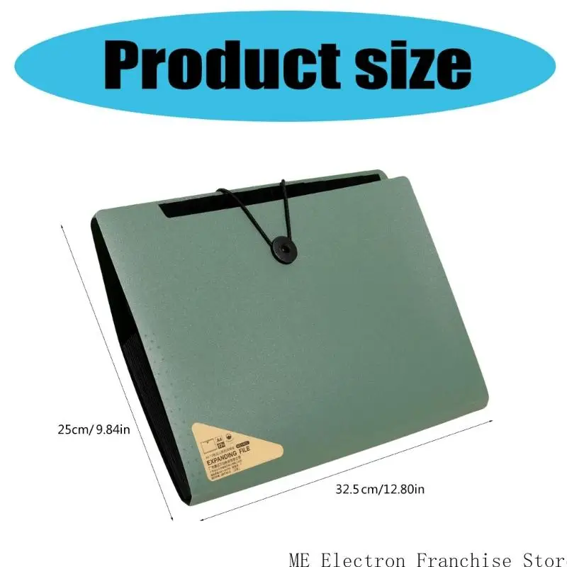 T5EA Accordions 파일 폴더 문서 구성 자료 파일 백은 탄성 폐쇄가있는 파일 백