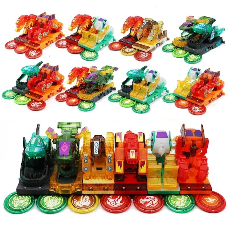 Screechers 3 Wild Explosion Speed Fly Deformation Car Beast Attack Action Figures Capture Flips Transformation Children Toys