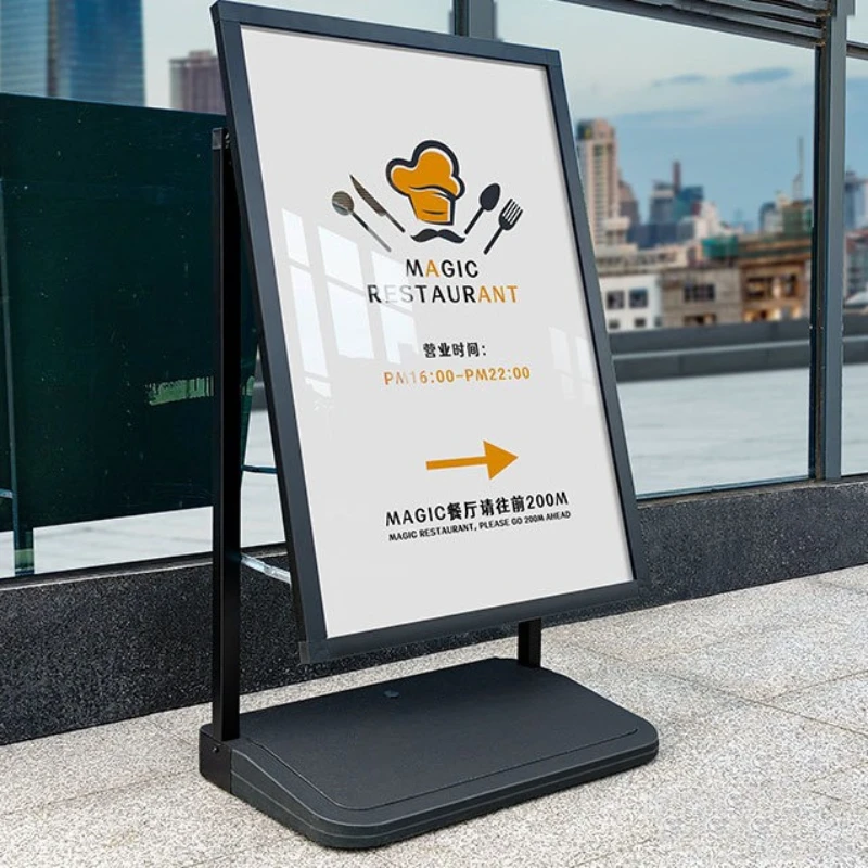 Windproof Advertising Outdoor Poster Stand