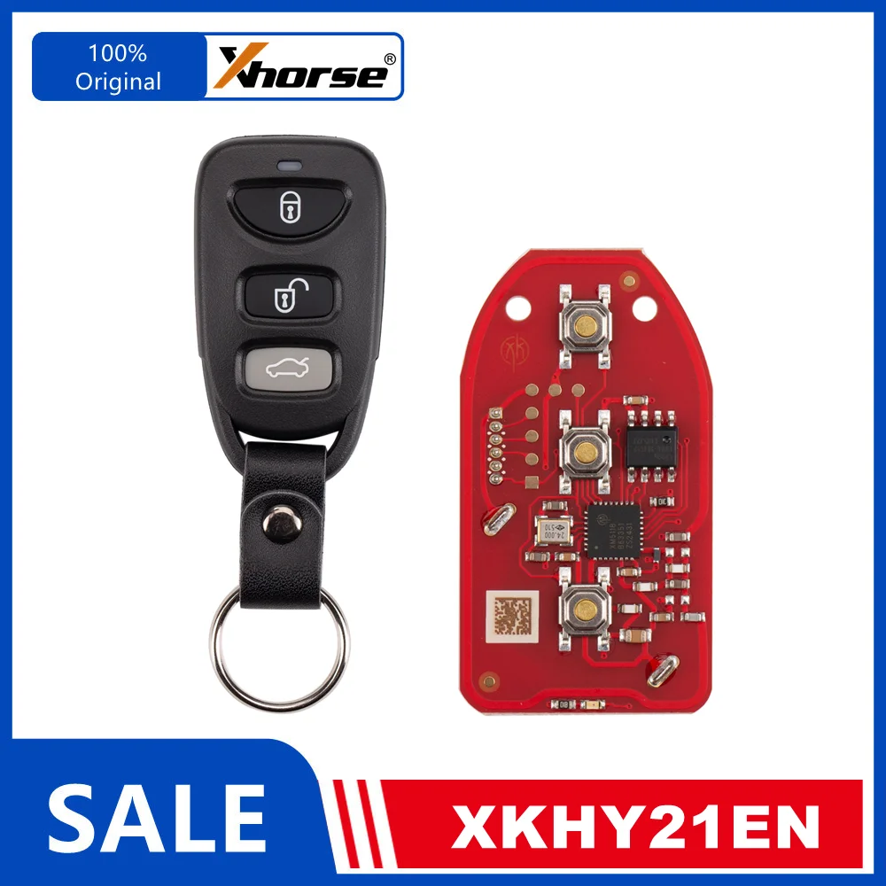 

1/2/5 шт. XHORSE XKHY21EN проводной универсальный дистанционный ключ от машины для Hyundai 3 + 1 кнопки английская версия
