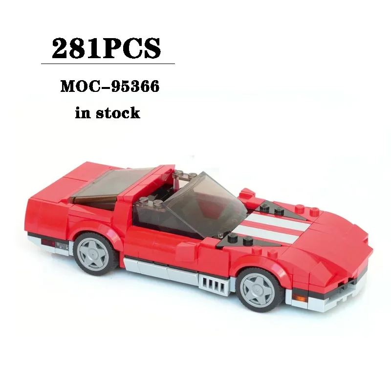 

Building Block MOC-95366 Supercar Car Assembly Model 281PCS Adult and Child Puzzle Education Birthday Christmas Toy Gift