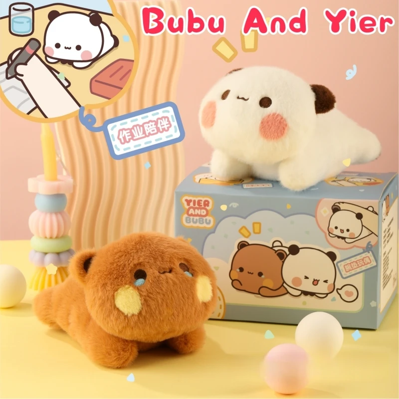 

Original Panda Bubu And Dudu Plush Toy Cute Cartoon Panda Bubu And Yier Wrist Rest Desktop Companion Plush Toy Gift