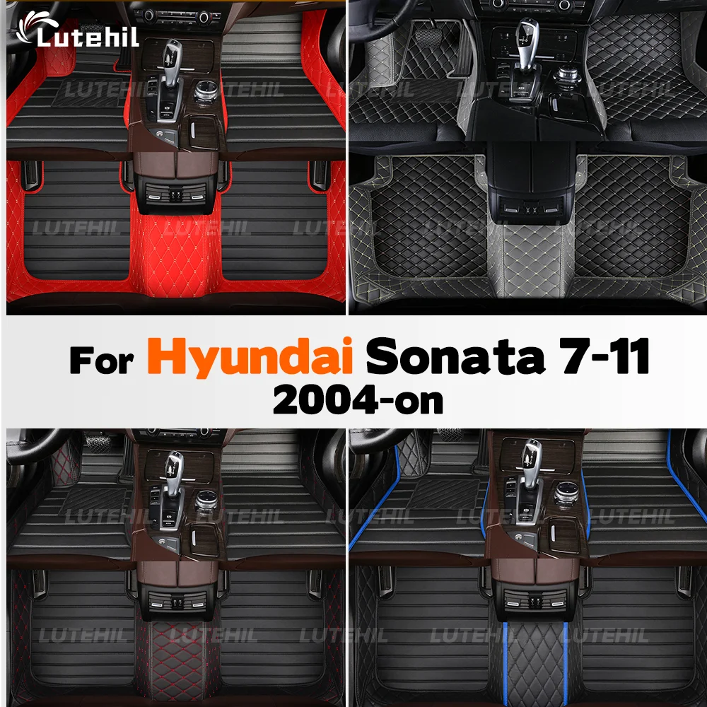 

Для Hyundai Sonata 7-11 2004-на заказ автомобильный напольный коврик коврик в багажник автомобильный ковер чехол аксессуары для интерьера 2023 2022 2021 2020