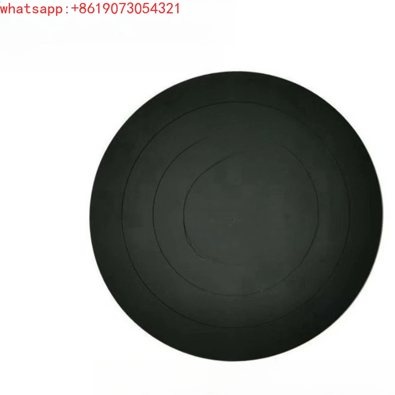 12 inch black silicone record pad LP turntable disc pad accessories