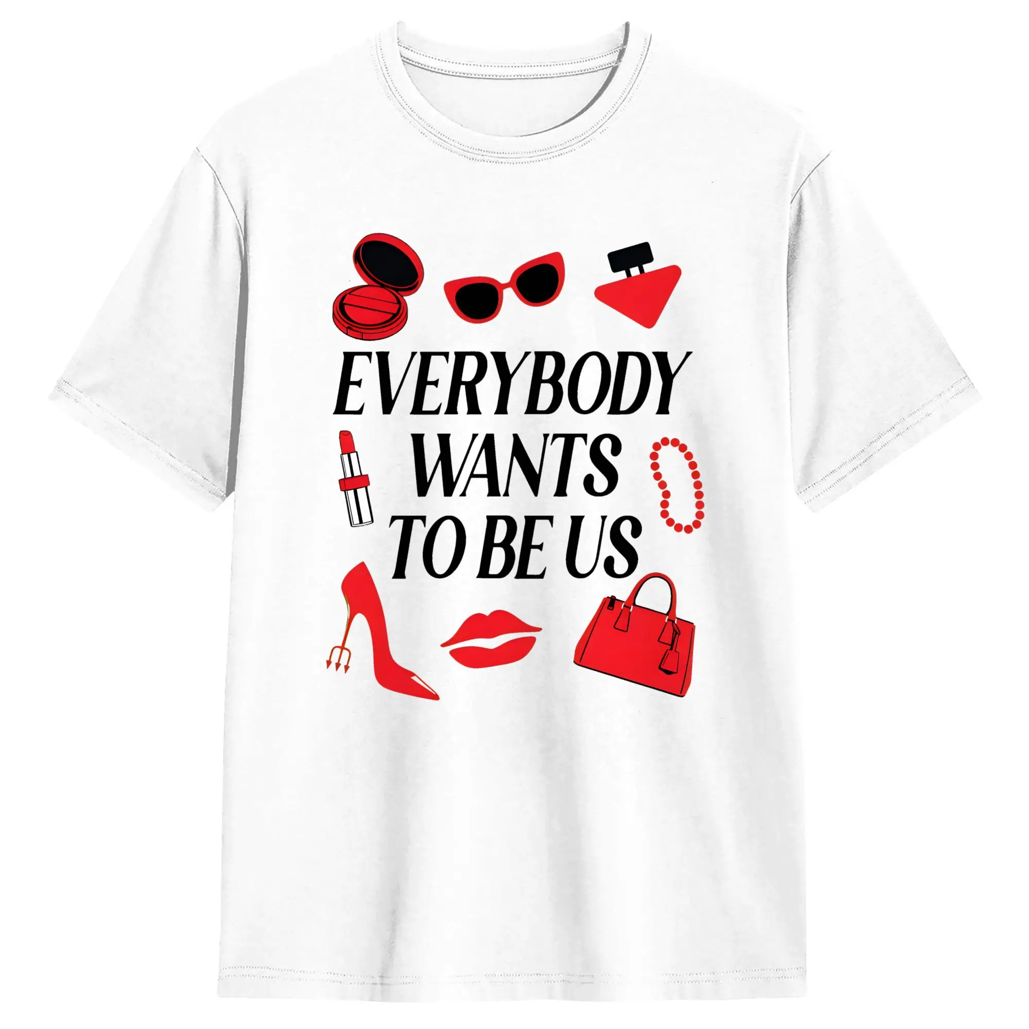 Miranda Priestly Men's T Shirts  Vintage Tees Short Sleeve O Neck T-Shirts Pure Cotton Adult Tops
