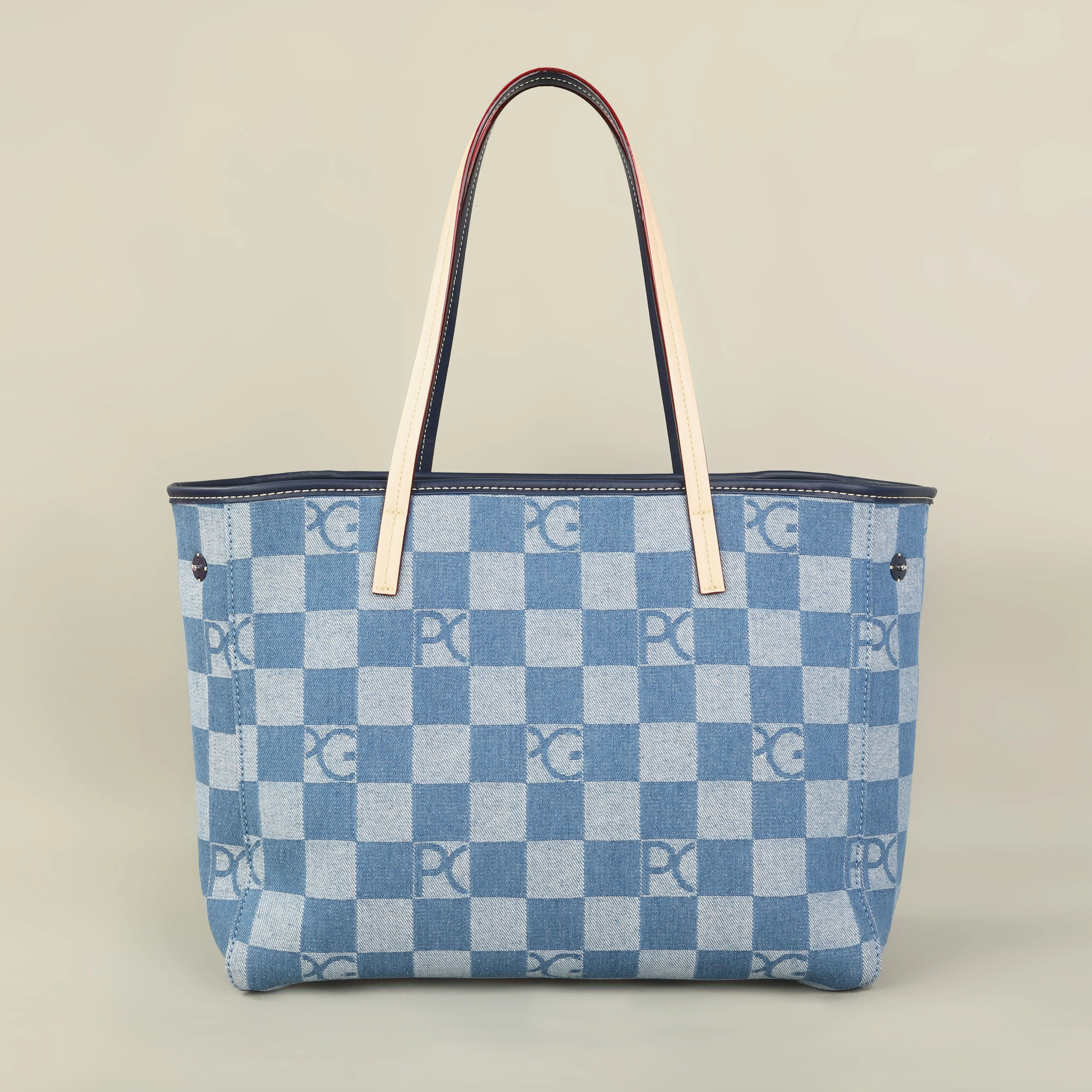 PG Lateinamerikanischer Europäischer Stil Damenhandtasche für den Alltag mit Multi-Cowboy-Splicing-Design, Modische Funktionale Große Kapazität Tragetasche – Detail 20