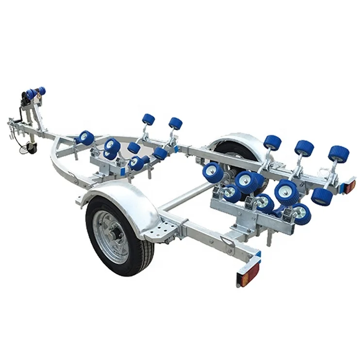 Gather High Quality Rigid Inflatable Boat Trailer for 19ft RIB BOAT