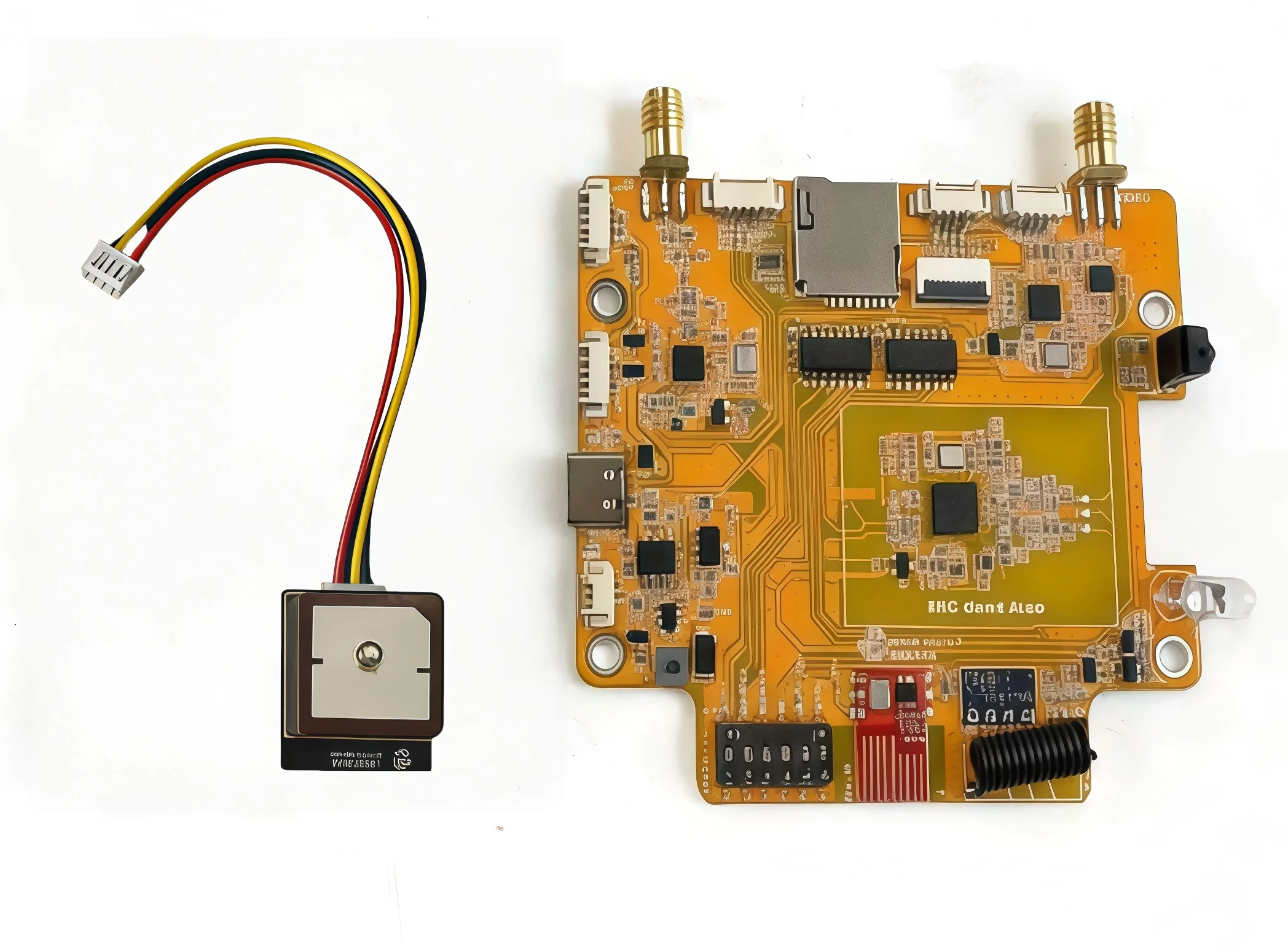 The NM-RF-Hat Companion Hat Multi-Band RF for CYD Bruce ESP32-2432S028 IR TX/RX NRF24 PN532 CC1101 433M OOK Power Mgmt TF Slot image 3
