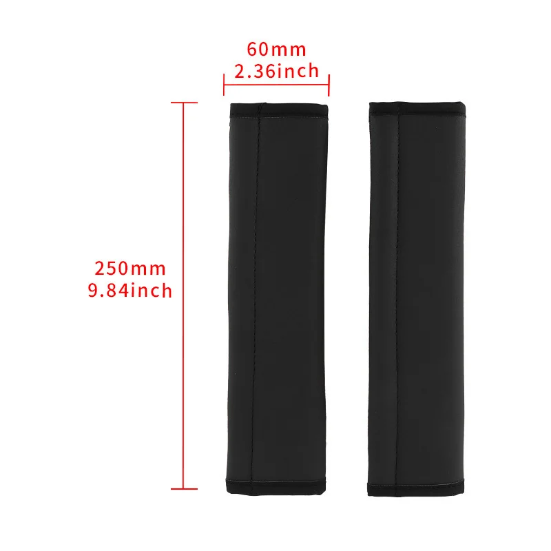 2PCS Car Seat Belt Safety Belt Shoulder Protector Cover For Skoda Octavia Fabia Kamiq Kapoq Kodiaq Rapid SCALA Auto Accessories