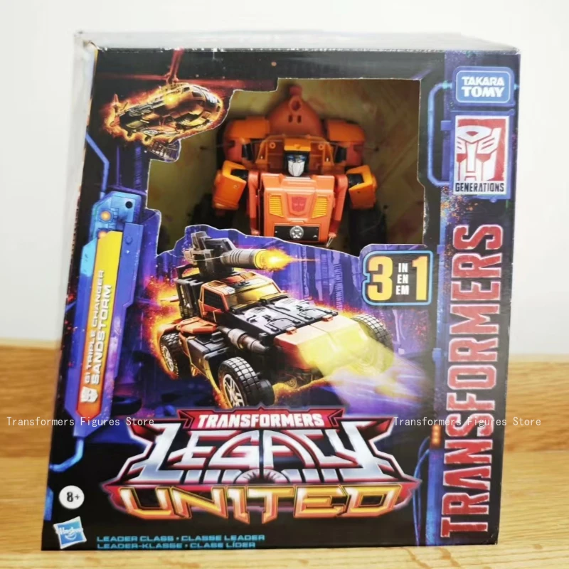 Originele Gloednieuwe Transformer Robot Model Speelgoed G-Sandstorm G1 Studio Film Cartoon Action Figure Anime Populaire Beweegbare Pop Gift