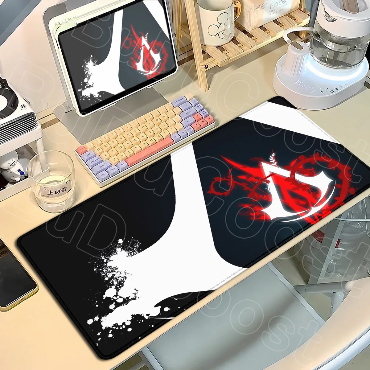 Mouse Pad PC E-sport Gamer Carpet Assassin SCreed Hot Gaming Mauspad HD Printing Large Office Tabletop Decoration Rugs 900x400mm