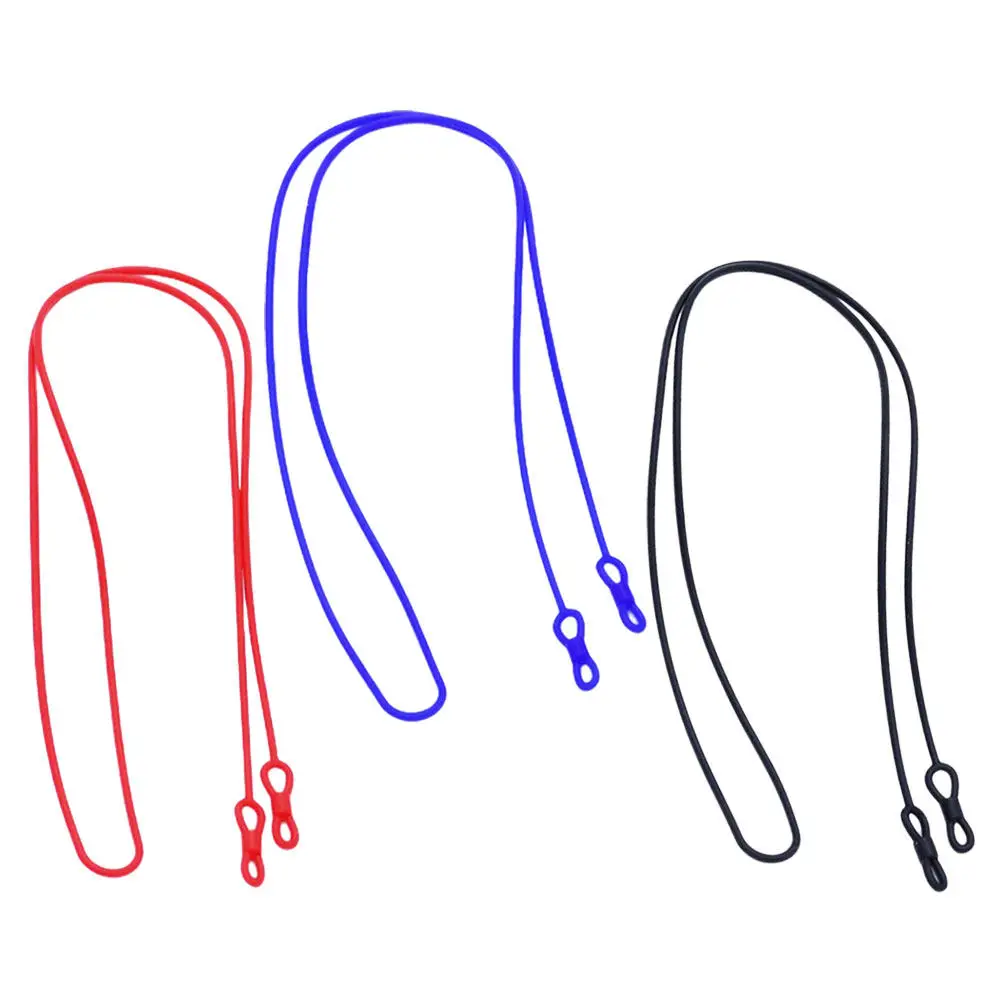 

Набор из 3 силиконовых шнурков для очков, износостойкие ремешки-цепочки на шею для мужчин и женщин, для активного отдыха
