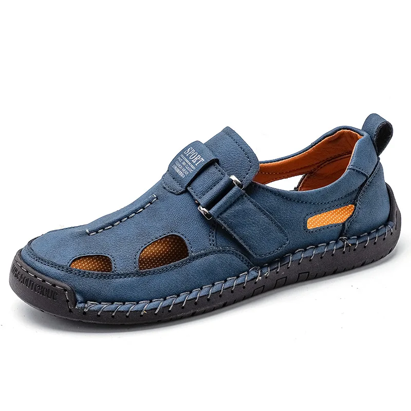 Big Size Men Sandals Summer Lightweight Soft Sole Non Slip Outdoor Hiking Beach Daily Comfort Walking Footwear
