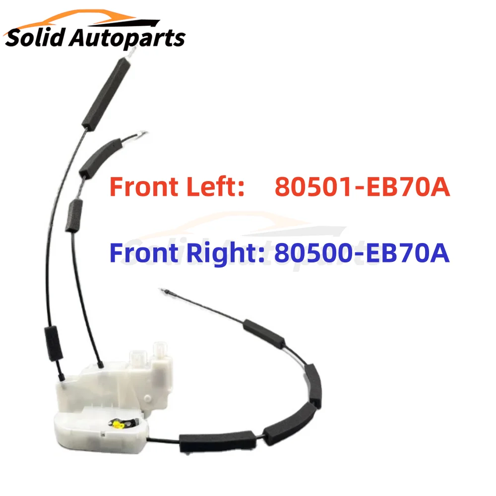 

80501-EB70A 80500-EB70A Front Left Right Door Lock Actuator For Nissan Frontier 2004-2009 Navara D40 2004-2015