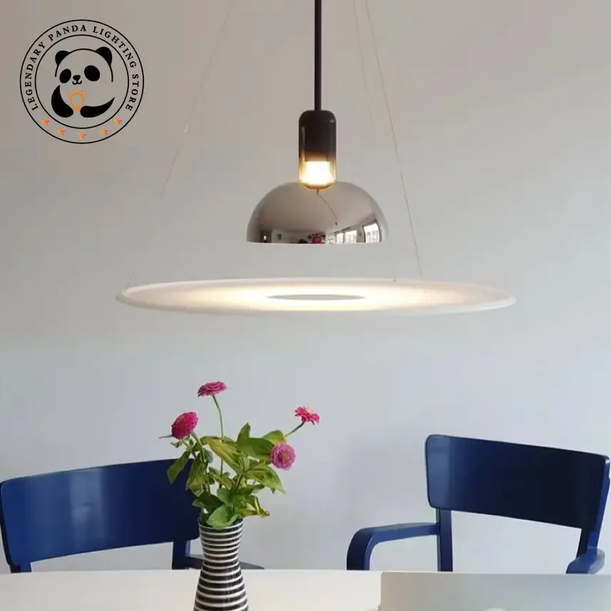 Italian Designer Pendant Lights Creative Simple Flying Saucer Lampshade Bar Counter Bedroom Woonkamer Luminaries Home Decoration