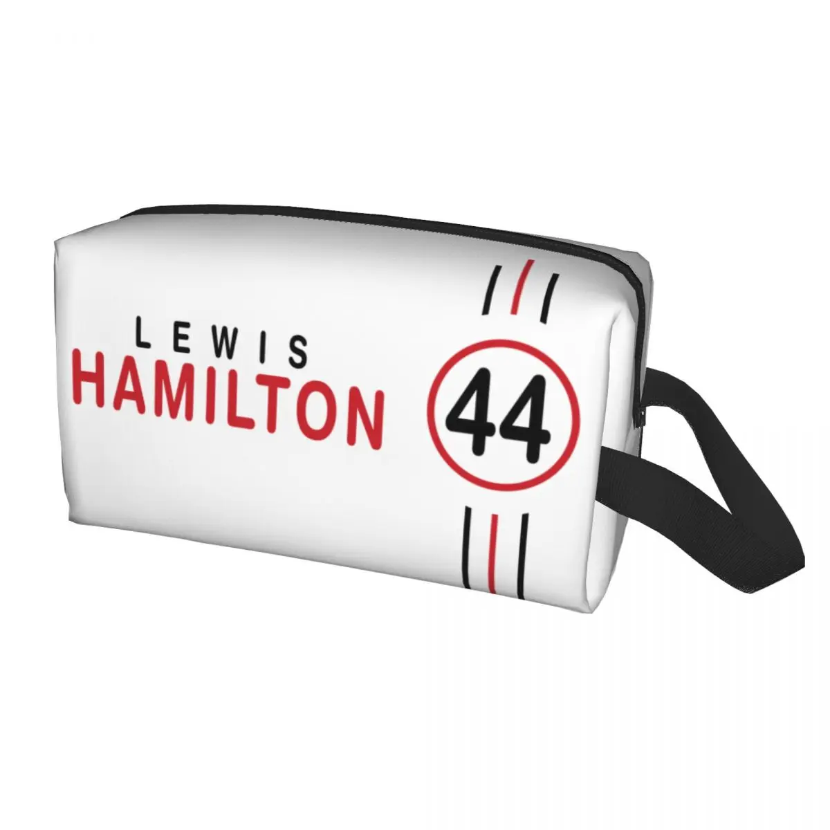 Cute Hamiltons 44 Car Race Travel Toiletry Bag for Women Makeup Cosmetic Organizer Beauty Storage Dopp Kit