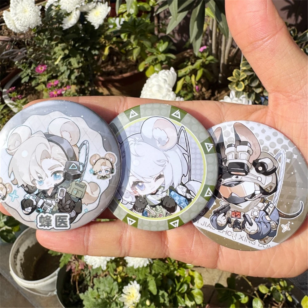 

58 мм игра Delta Action Force Ops косплей костюм значок булавка SPTE жесть брошь реквизит Рождественский подарок