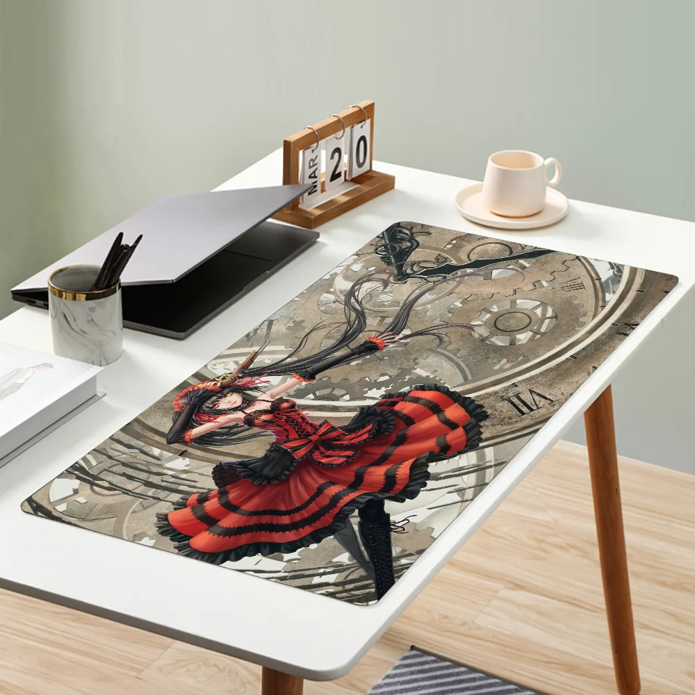 DATE A LIVE Mousepad Mouse Mat Desk Mat With Pad Gaming Accessories Prime Gaming XXL Keyboard Pad Padding Mat