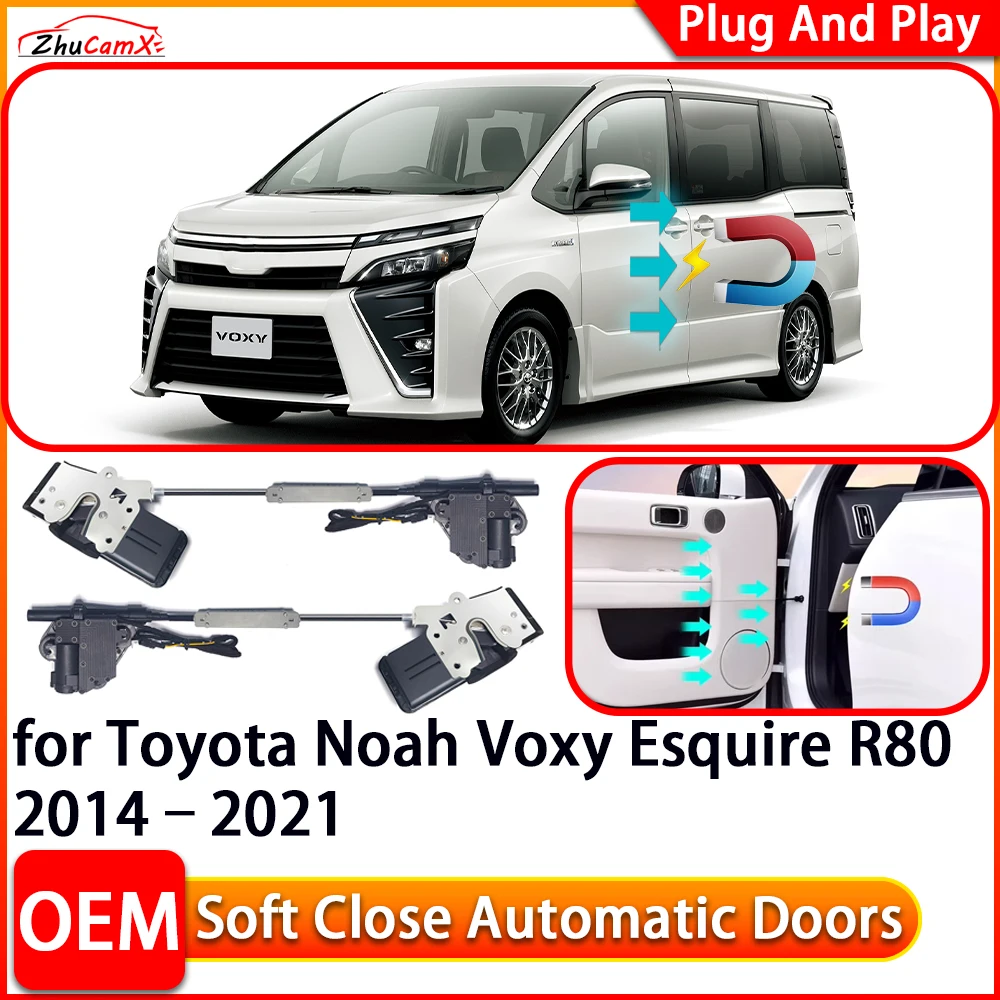 

for Toyota Noah Voxy Esquire R80 2014–2021 Automatic Electric Soft Close Door Closer Power Closing Door Comfort Closing System
