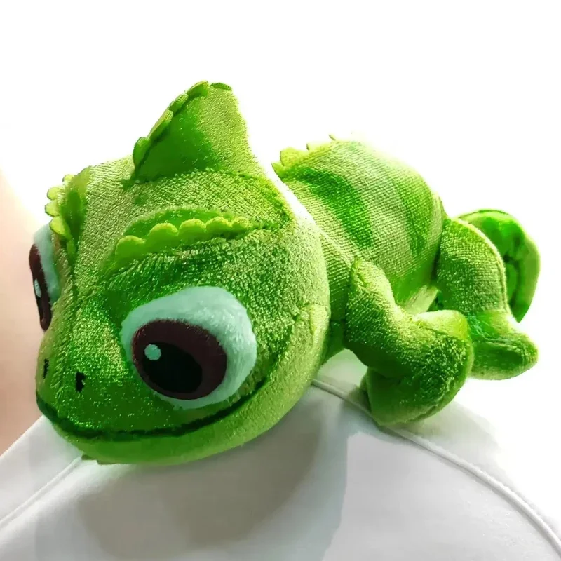 باسكال رابونزيل الحرباء أفخم الدمى 15 سنتيمتر باسكال الحيوانات المحشوة أفخم دمية باسكال رابونزيل الكتف ألعاب من القطيفة هدايا الاطفال