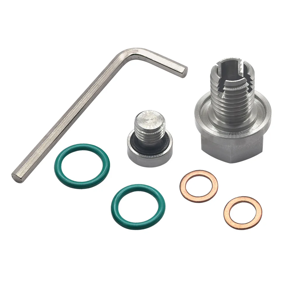 

Stainless Steel Auto Repair Tools Oil Pan Drain Plug Repair Kit Self Tapping Screws