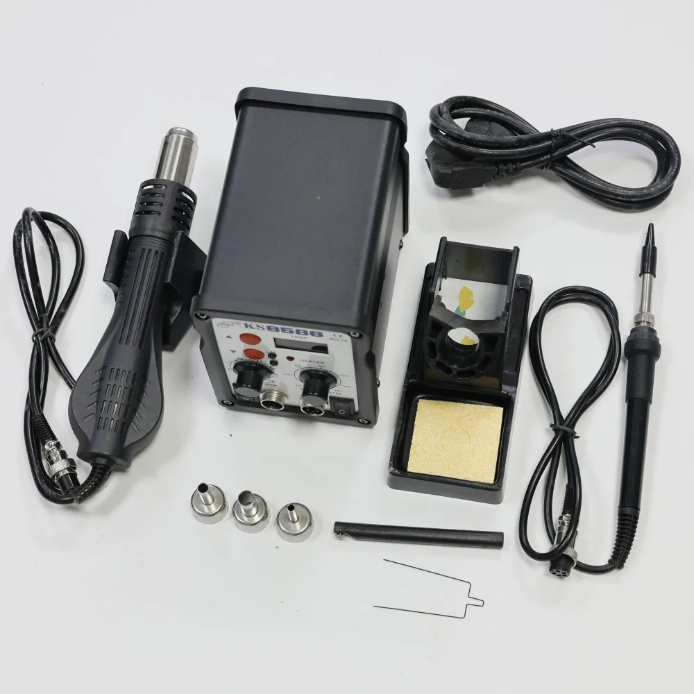

KS-8586 SMD Rework Station Mobile Phone Soldering Repair BGA Hot Air Soldering Station