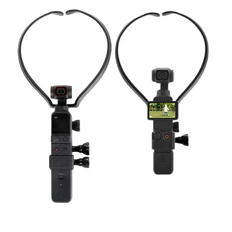 First Perspective Shooting Neck Holder Collar for DJI Osmo Pocket 3/Pocket 2/1 Gimbal Camera Accessories