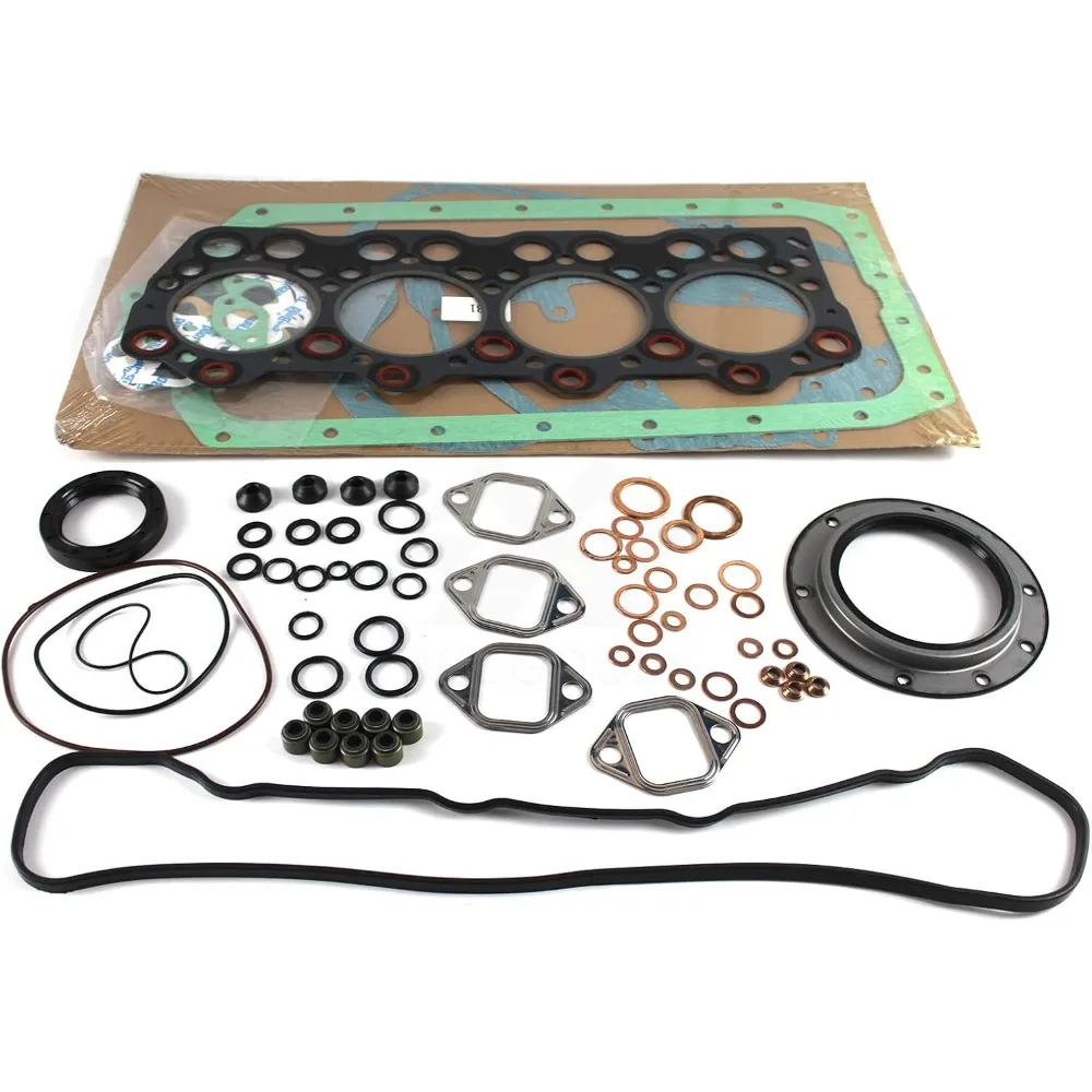 

4D31 4D31T Engine Full Kit Head Set For Mitsubishi Fuso Canter FE FG 3.3L FE214 FE444 FE334 FG434 Trucks Kato HD250 HD400 HD450