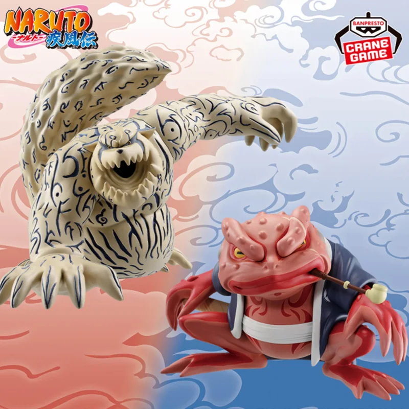 ในสต็อกของแท้ BANDAI NAMCO BANPRESTO NARUTO Shippuden GamaBunta และ SHUKAKU Collector หุ่นของเล่นชุดของขวัญ