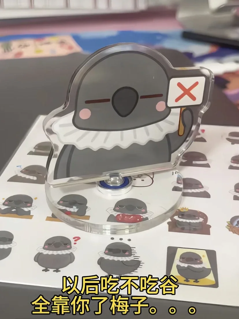 

Anime Love and Deepspace Sylus Crow Acrylic Originality Decorate Rotary Stand Figure Cartoon Decoration Desk Ornament Xmas Gift