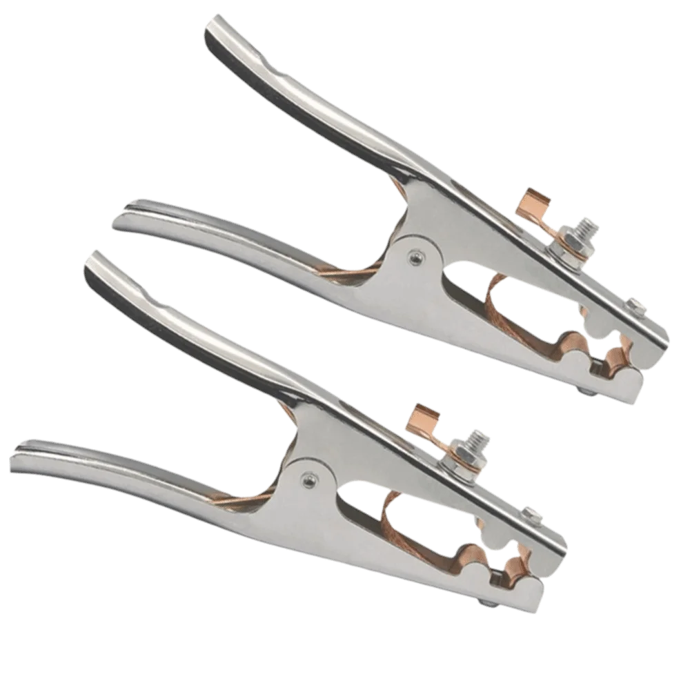 300A 500 A 800A 1000A Welder Electrode Holder Professional Copper Electrode Holder Tool Silver Welder Accessories