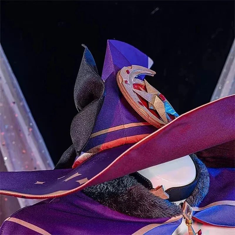 Bear's Den Anime Gioco Genshin Impact Mona Costumi Cosplay Tuta Costume di Halloween per le donne Festa di Carnevale Sexy Un Nuovo 2025