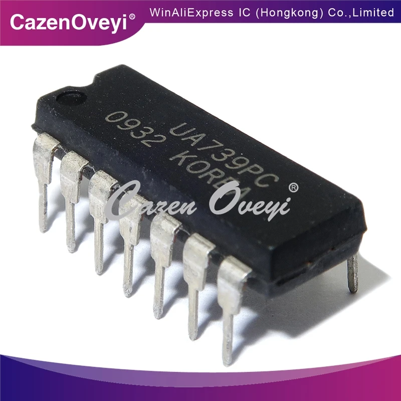5pcs/lot UA739PC UA739 DIP-14