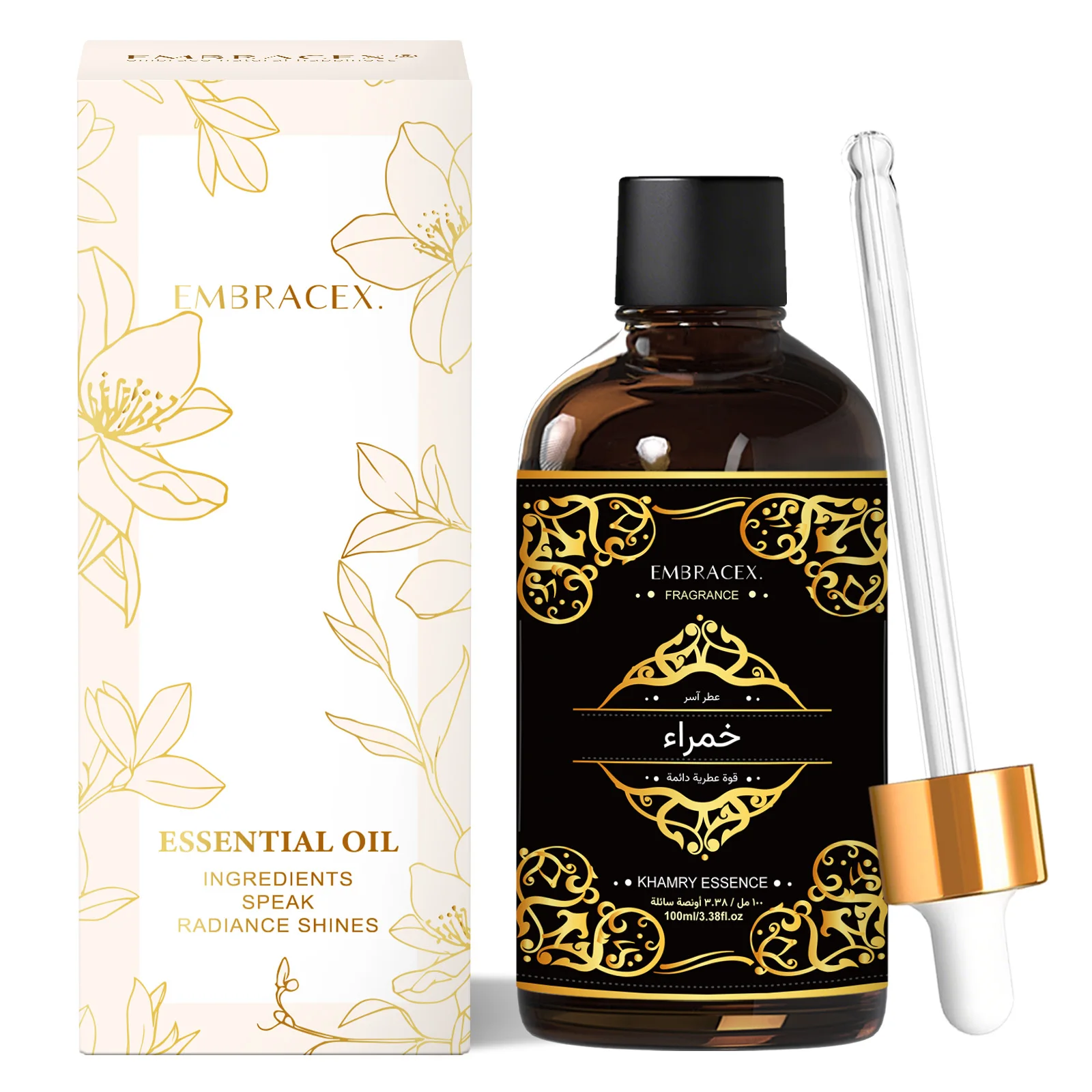 Oleo-essencial-khamry-essence-100ml-hidratante-presentes-para-o-eid-al-fitr-Oleos-de-fragrancia-Arabes