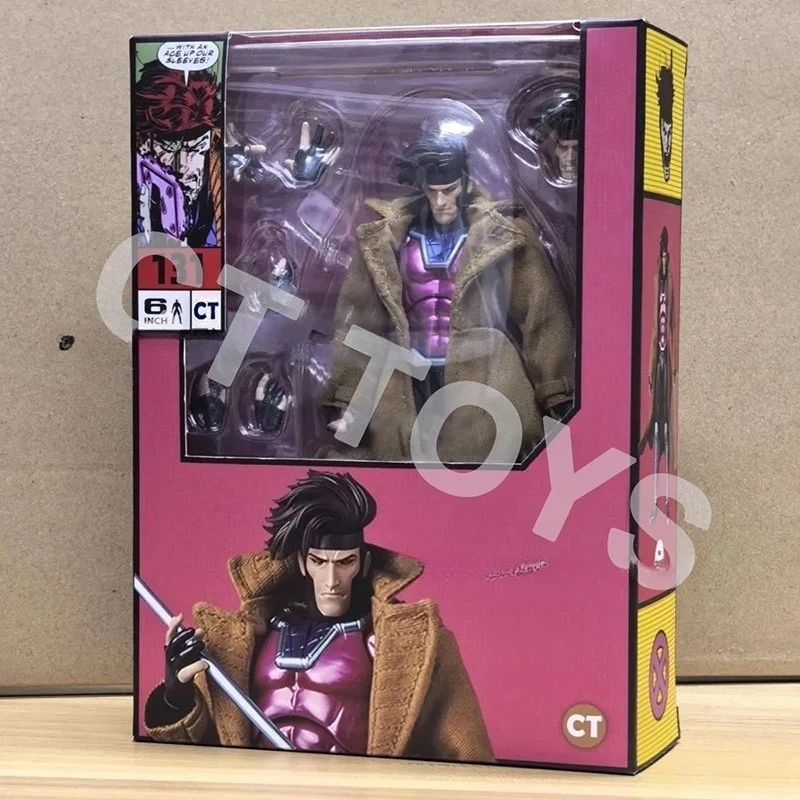 CT Toys X-Men Gambit Action Figure 17 سم مجموعة PVC المنقولة COMIC Ver. لعبة مجسمة تمثال مافيكس 131 X للرجال ريمي اتيين ليبو #4