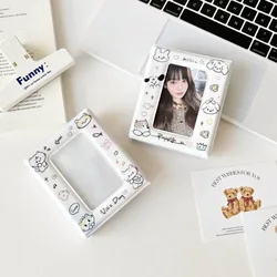 Doodle Dog Practical Kitten Cartoon Style Envelope Card Pack One Square Card Book Small Card Storage Book Polaroid Photo Album