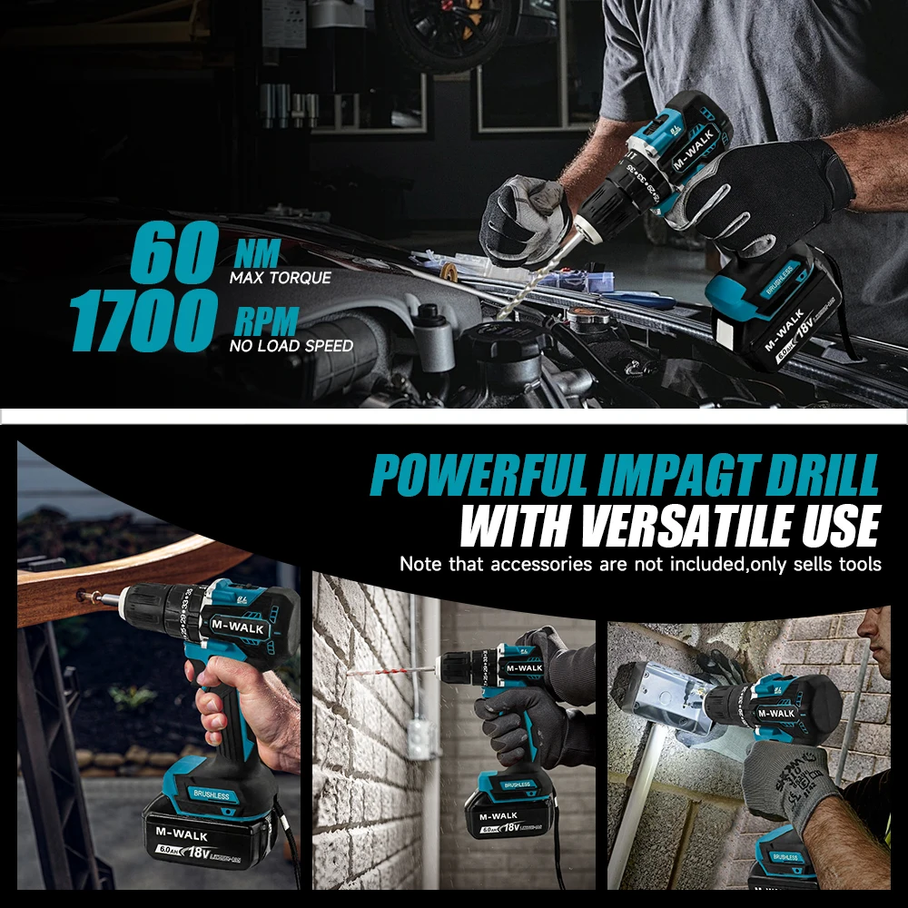 Trapano a Impatto Elettrico Br - Power Tools Makita Set recensione e prezzo