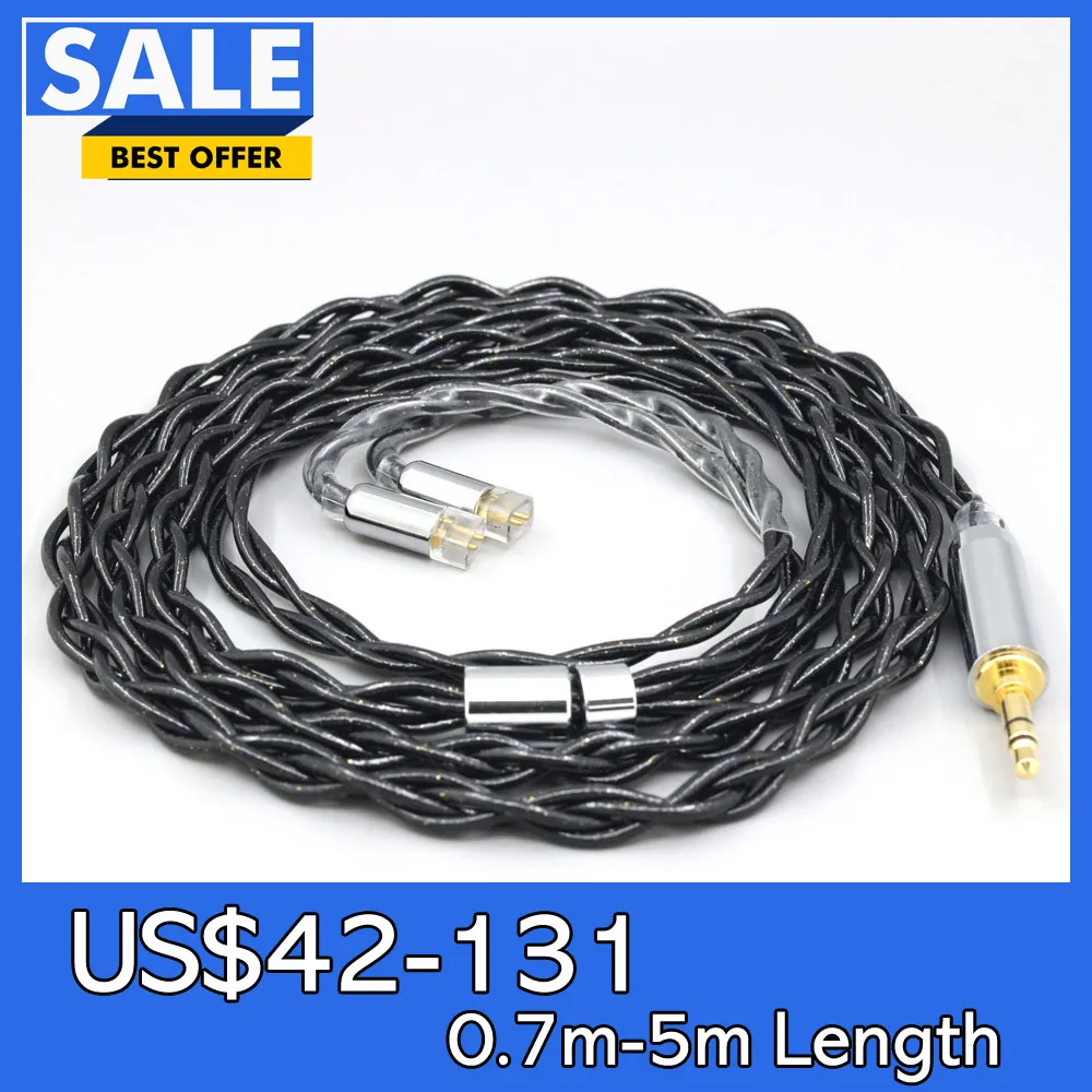 

99% Pure Silver Palladium Graphene Floating Gold Cable For UE11 UE18 pro QDC Gemini Gemini-S Anole V3-C V3-S V6-C LN008348