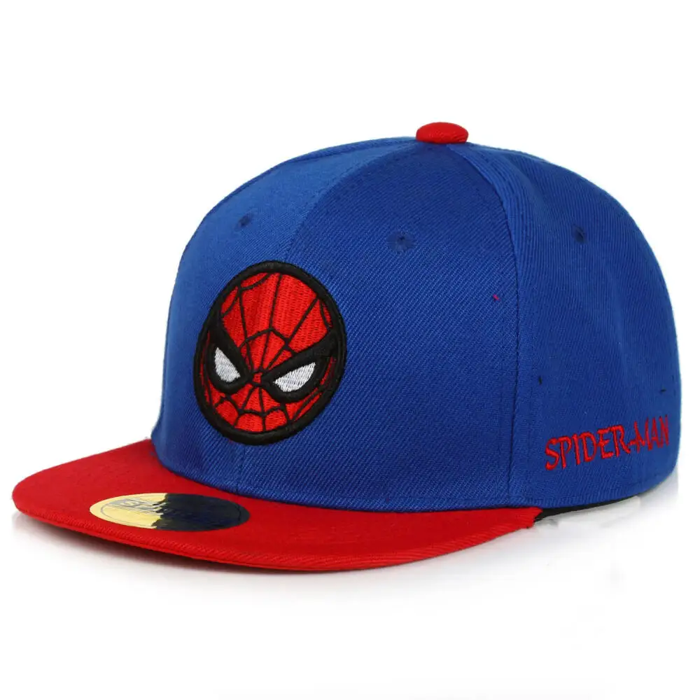 Spiderman Kids Snapback Zonnehoed voor Jongens Meisjes Hiphop Stijl Superheld Spider Verstelbare Borduren Baseball Cap Cosplay Prop