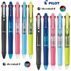 Japan PILOT Multi-function Pen ACROBALL 0.7mm Dazzling Slip 3 Colors 4 Colors Ballpoint Pen BKAB-40F/45F Art Stationery