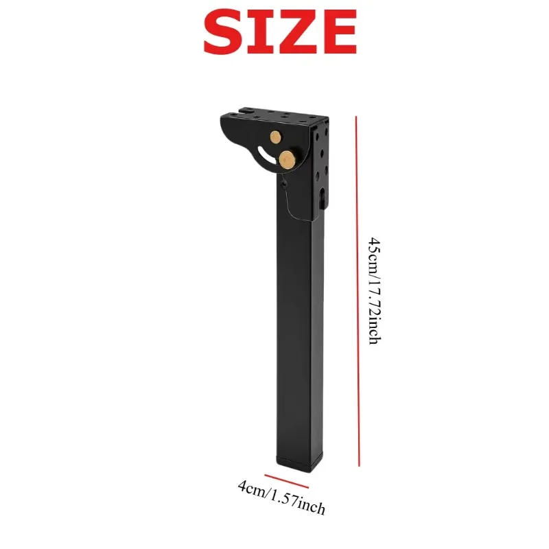 45CM 4 foldable table legs, table leg support legs, table legs, bed frame, and height increasing metal support