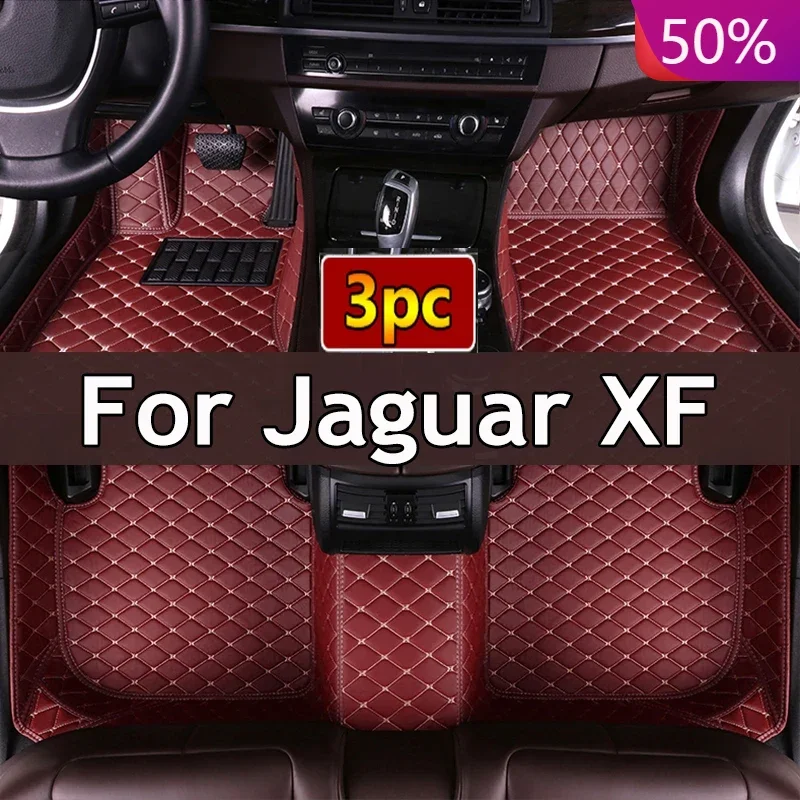 

Автомобильные коврики для Jaguar XF X250 2008 ~ 2015, коврик, прочный кожаный коврик, автомобильные противогрязные накладки, детали интерьера, автомобильные аксессуары