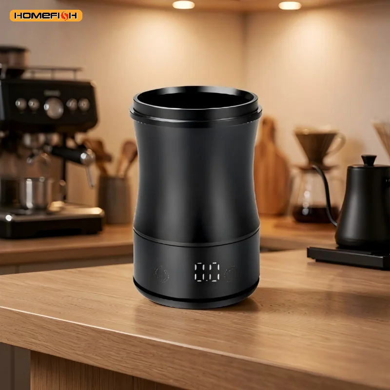 58 mm Measuring Cup with 0.1 g High-Precision Coffee Scale – 2-in-1 Display Espresso Tool – Stylish Barista Tool Gift