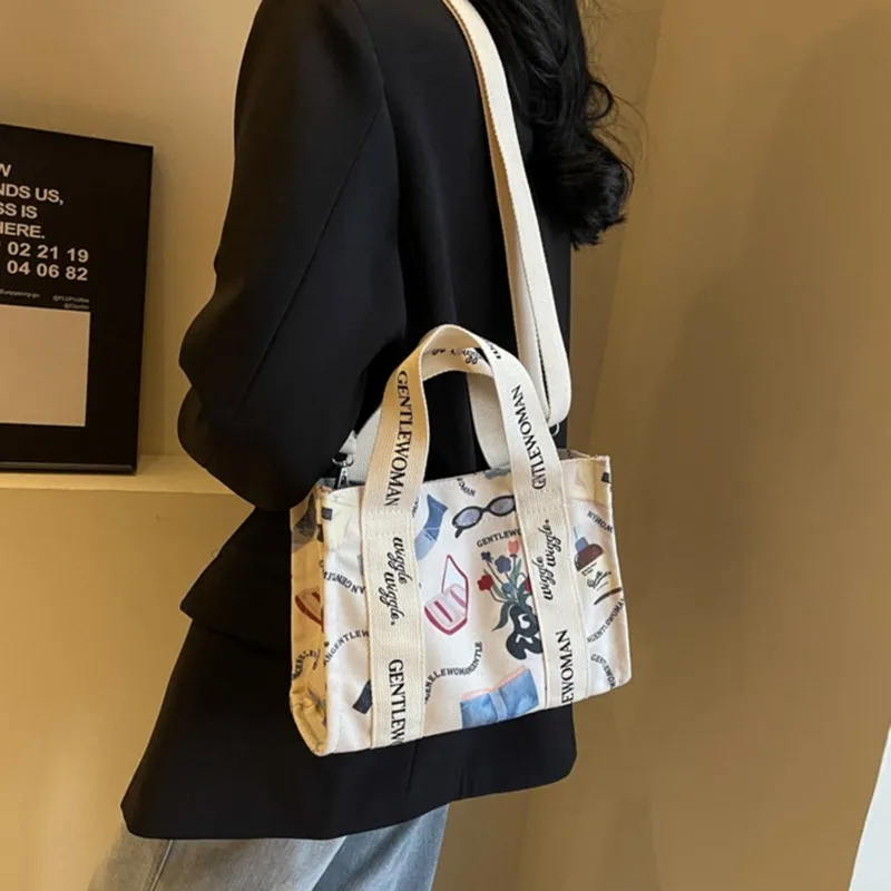 Large Capacity Women's Crossbody Bag with Top Handle - Travel Party Work