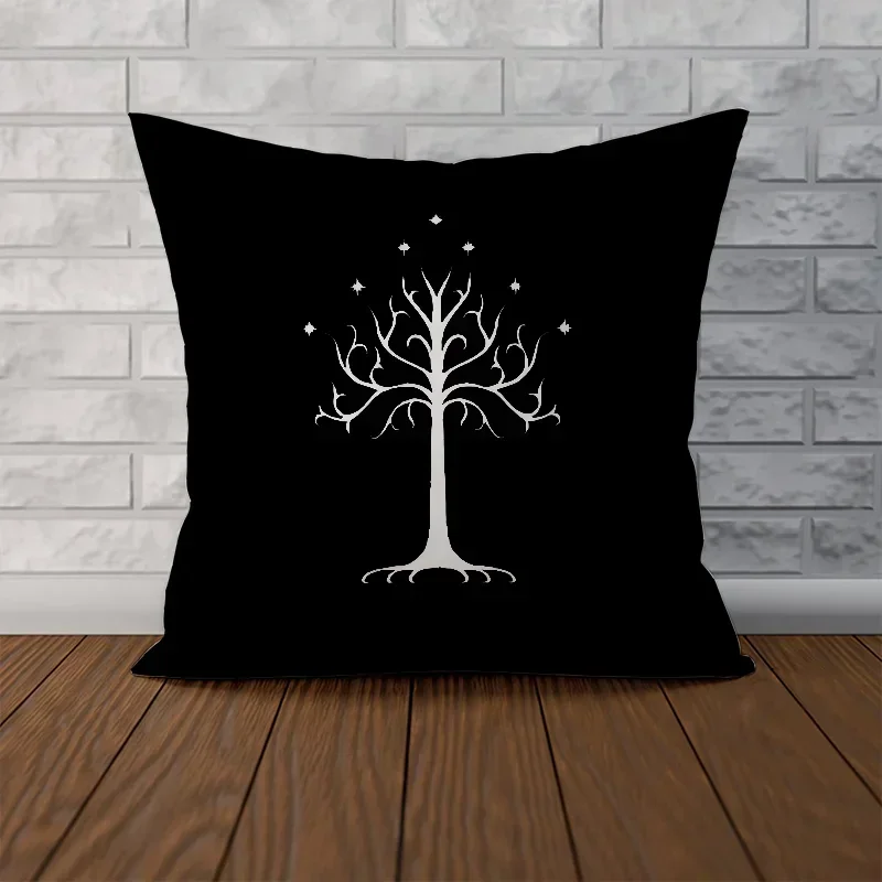 L-lord of the Rings Pillow Cover Cushion Cover 45*45 Decorative Pillowcase Decor 40x40 Decorative Cushions for Sofa Pilow Cases