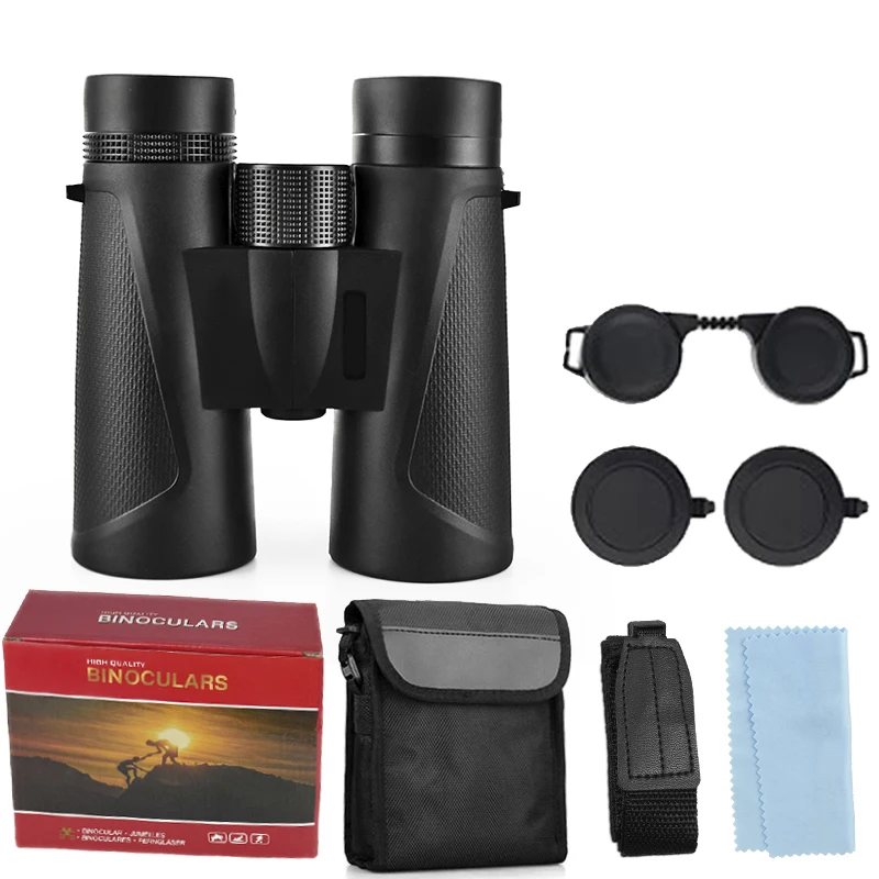 Powerful Telescope 12X42 Professional Binoculars Low Light BAK4-Prism Long Range Waterproof Military Hunting Camping Equipment - view 6