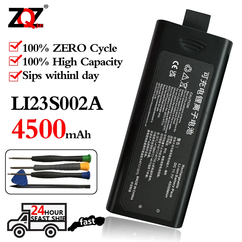 11.1v 4500mah li-ion Laptop battery LI23S002A for Mindray T5 T8 ,DPM7,Passport 12,VS-900,R12,N12