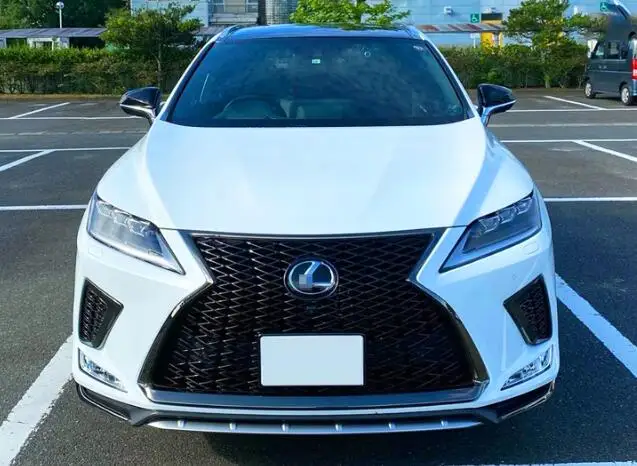 F-SPORT Front Bumper Splitters Lip Rear Trunk Diffuser Racing Grills Grile Fog Lamp Cover For Lexus RX200T 300 450H 2020-2023