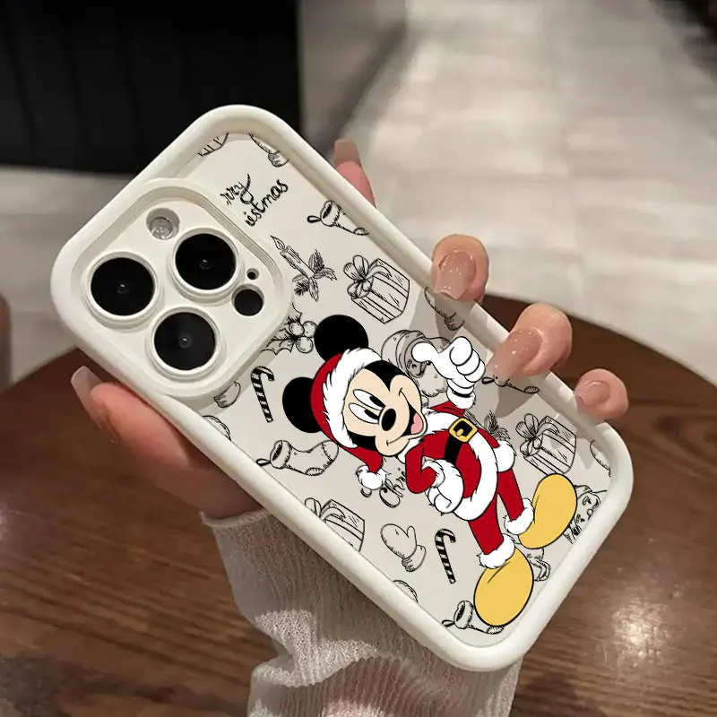 Christmas Disneies Mickey Minnie Phone Case For Oppo Realme C65 C63 C67 C55 C53 C35 C33 C31 13 GT6 GT3 Narzo 50 Pro 4G 5G Cover